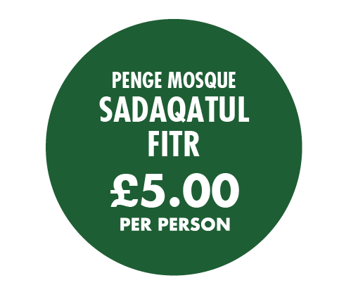 Penge Mosque Zadaqul Fitr 2022